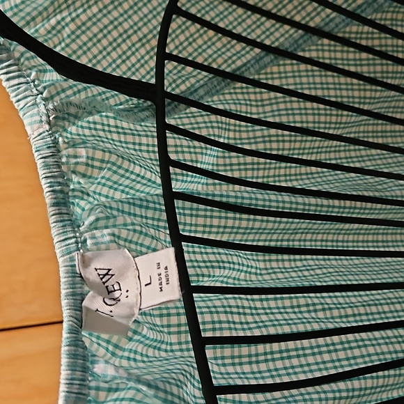 J Crew Gingham Tiered Dress - Picture 3 of 12